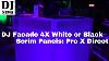 ProX XF-4X3048B Black Aluminum 4 Panel DJ Booth LED Facade & Bag.