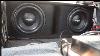 Used Skar Audio Sdr-1x10d2 Single 10 1200 Watt Loaded Ported Subwoofer Box